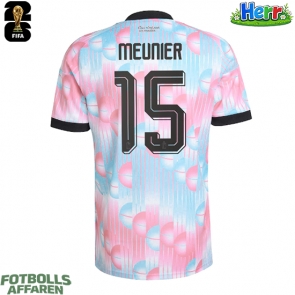 Belgien Thomas Meunier #15 Bortatröja VM 2026 Kortärmad